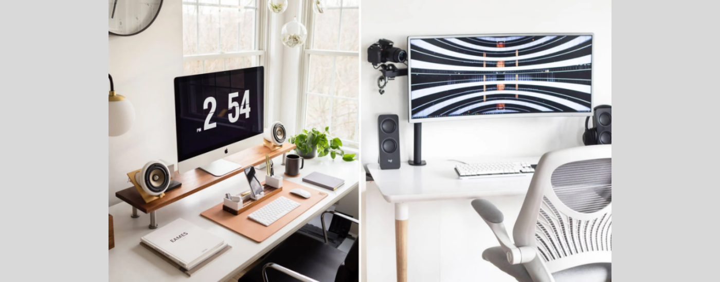 Cách chọn bàn làm việc tại nhà tiêu chuẩn cho mọi setup.
