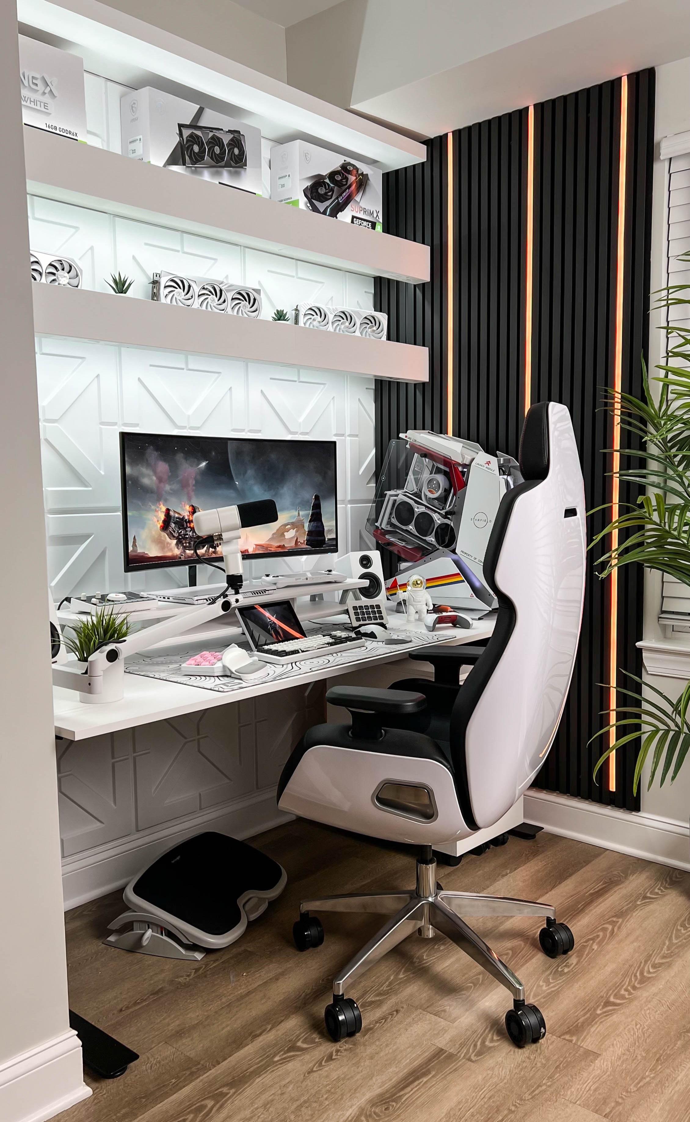 Góc setup theo phong cách Futuristic 🛸