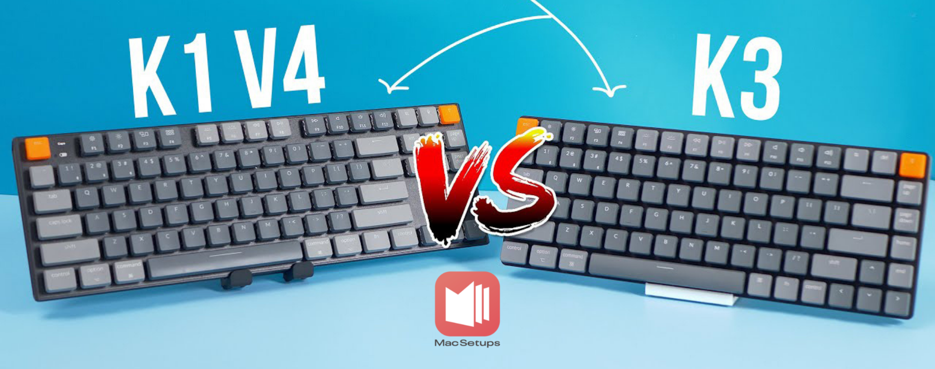 So Sánh Keychron K3v2 Với K1v4: Đâu Là Chiếc Bàn Phím Cơ Low-Profile Mà Bạn Nên Lựa Chọn?