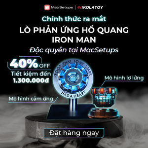 Lò phản ứng hồ quang Ark Reactor của Iron Man NIKOLATOY - Đèn LED, Cảm biến rung, Bay lơ lửng