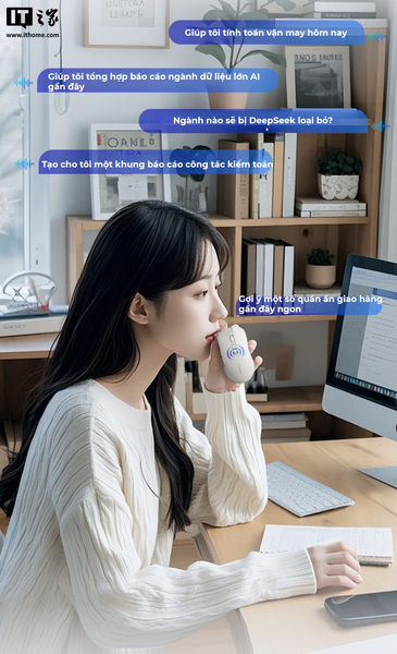 Chuột CHERRY AI Thông Minh - Trò Chuyện, Dịch Thuật, Đa Năng