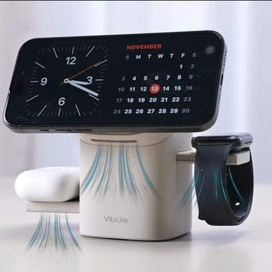 Trạm Sạc Không Dây 9Space 3 Trong 1 Đa Năng - Tinh Tế và Hiện Đại