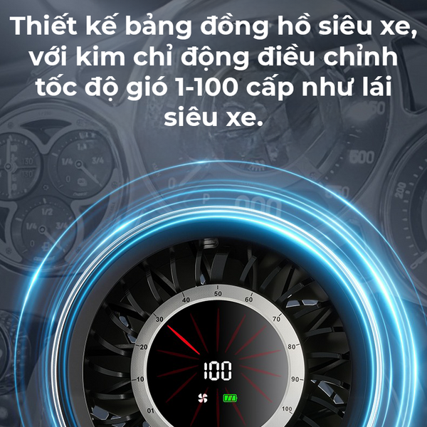 Quạt Bàn Kim Loại Mini H6-V8 – Cao Cấp, Thiết Kế Sang Trọng