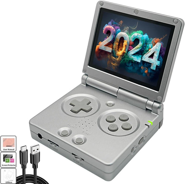 Máy Chơi Game Cầm Tay Anbernic RG35XXSP 64GB - Hơn 5000 Game Retro, Pin 3300mAh, Kết Nối TV