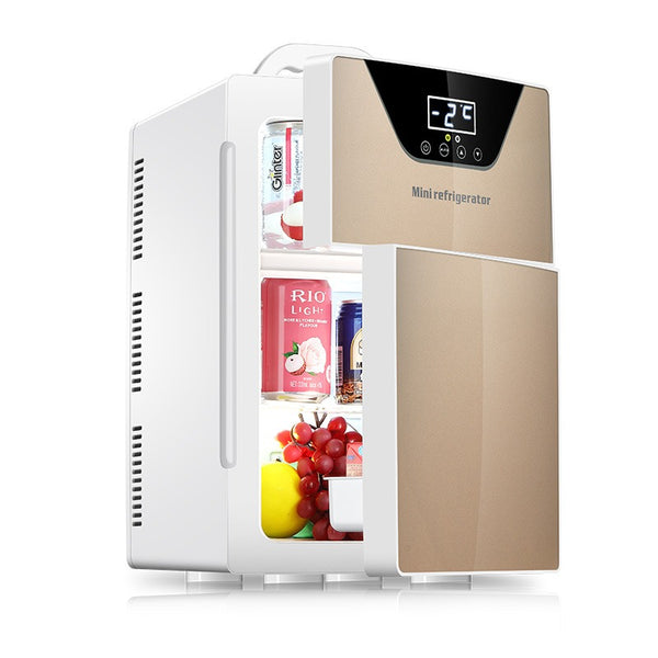 Tủ Lạnh Mini 20L Đa Năng Cho Xe Hơi & Gia Đình – Làm Lạnh & Sưởi Ấm, Vận Hành Êm Ái, Tiết Kiệm Điện
