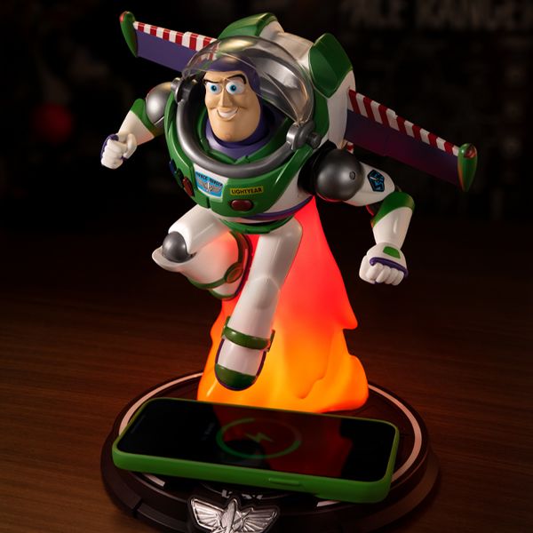 Sạc Không Dây Buzz Lightyear Đồ Chơi Toy Story - Đèn Trang Trí Quà Tặng Sinh Nhật Độc Đáo