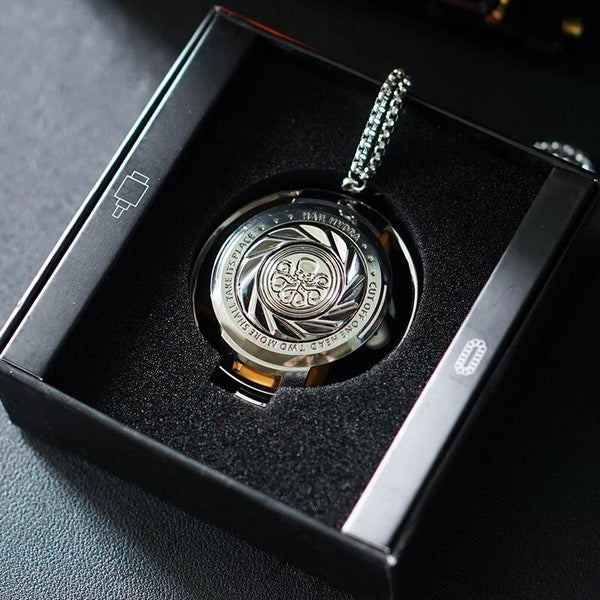 Tai Nghe True Wireless New Hydra - Bluetooth 5.3, Chống Ồn Thông Minh, Thiết Kế Retro Đồng Hồ Bỏ Túi, Hợp Kim Kẽm CNC, Chống Nước IPX5