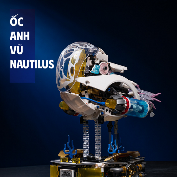 Mô Hình Xếp Hình Ốc Nautilus Cơ Khí - Mô Hình DIY Sáng Tạo