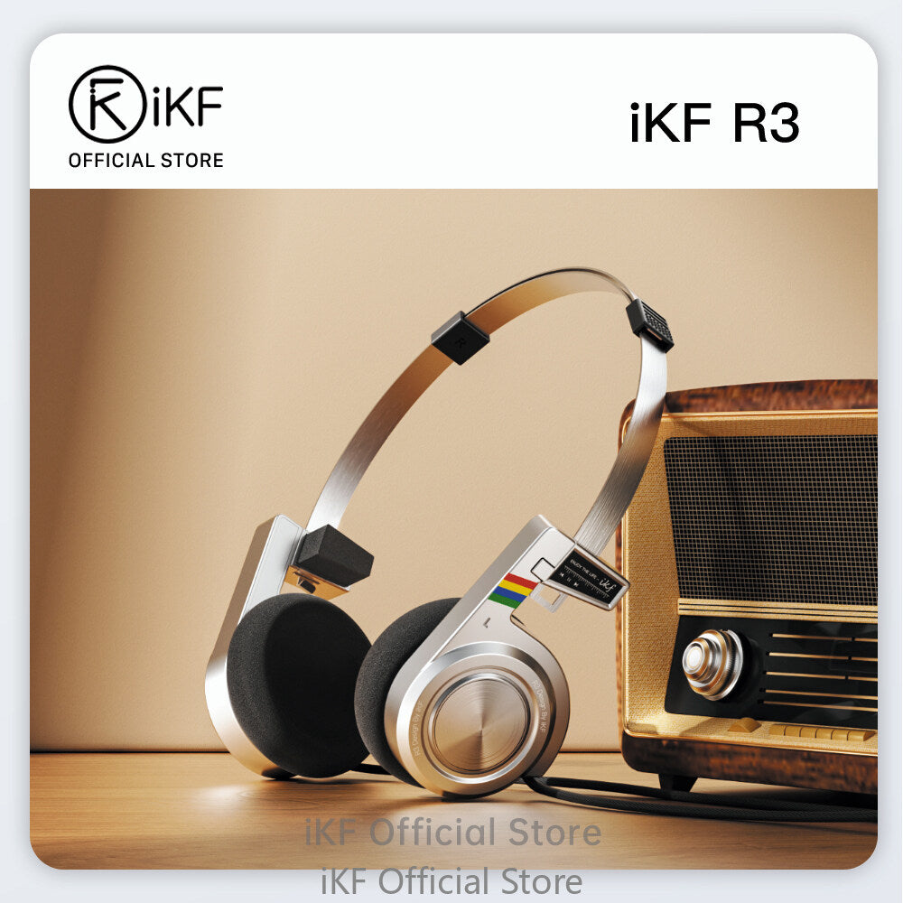 Tai nghe IKF R3 - Phong cách Retro kết hợp Công nghệ Hiện đại