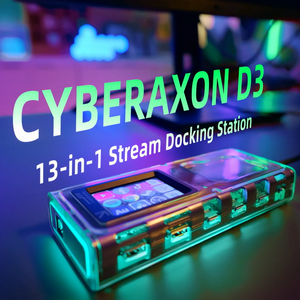 RayCue CyberAxon D3 | Dock station đa chức năng 13-in-1