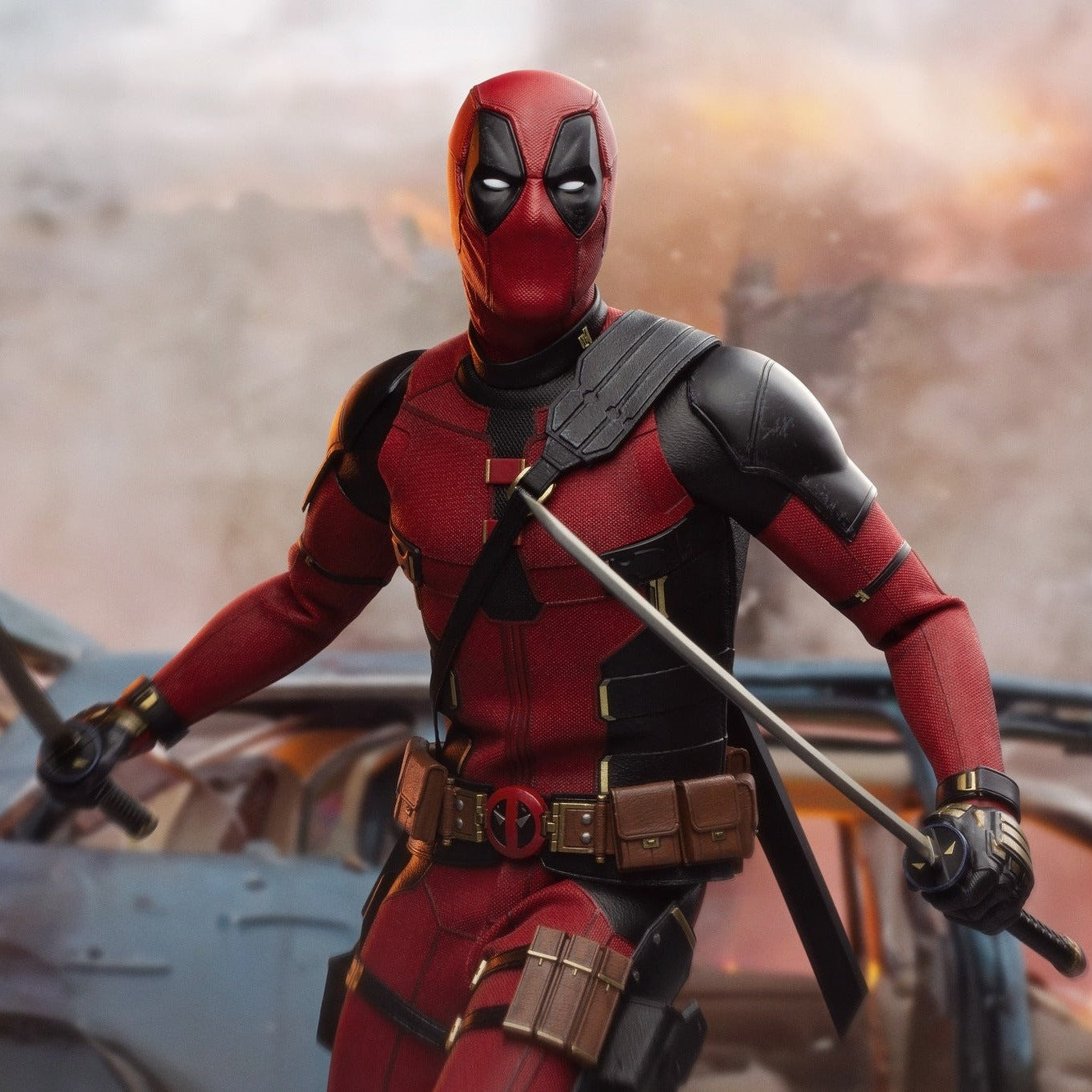 Mô hình 3D DIY HOTTOYS Deadpool MMS746B – Mac Setups