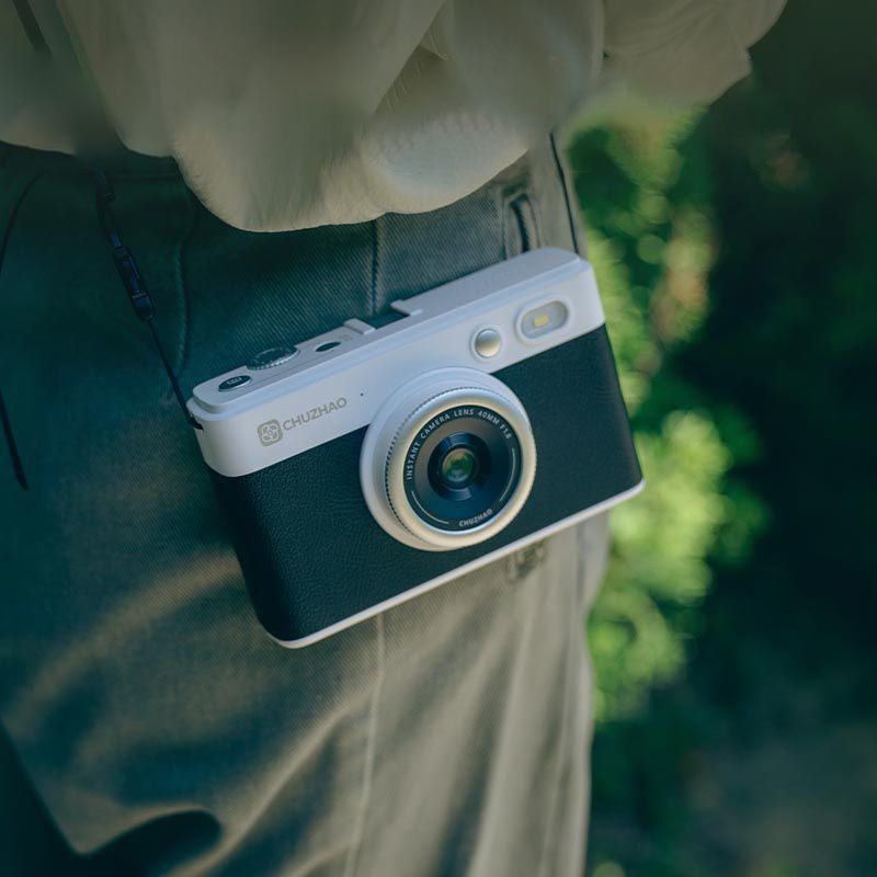Máy Ảnh Chụp Lấy Ngay Mini D1 Pro – In Ảnh Không Dây, Màn Hình HD, Filter Vintage