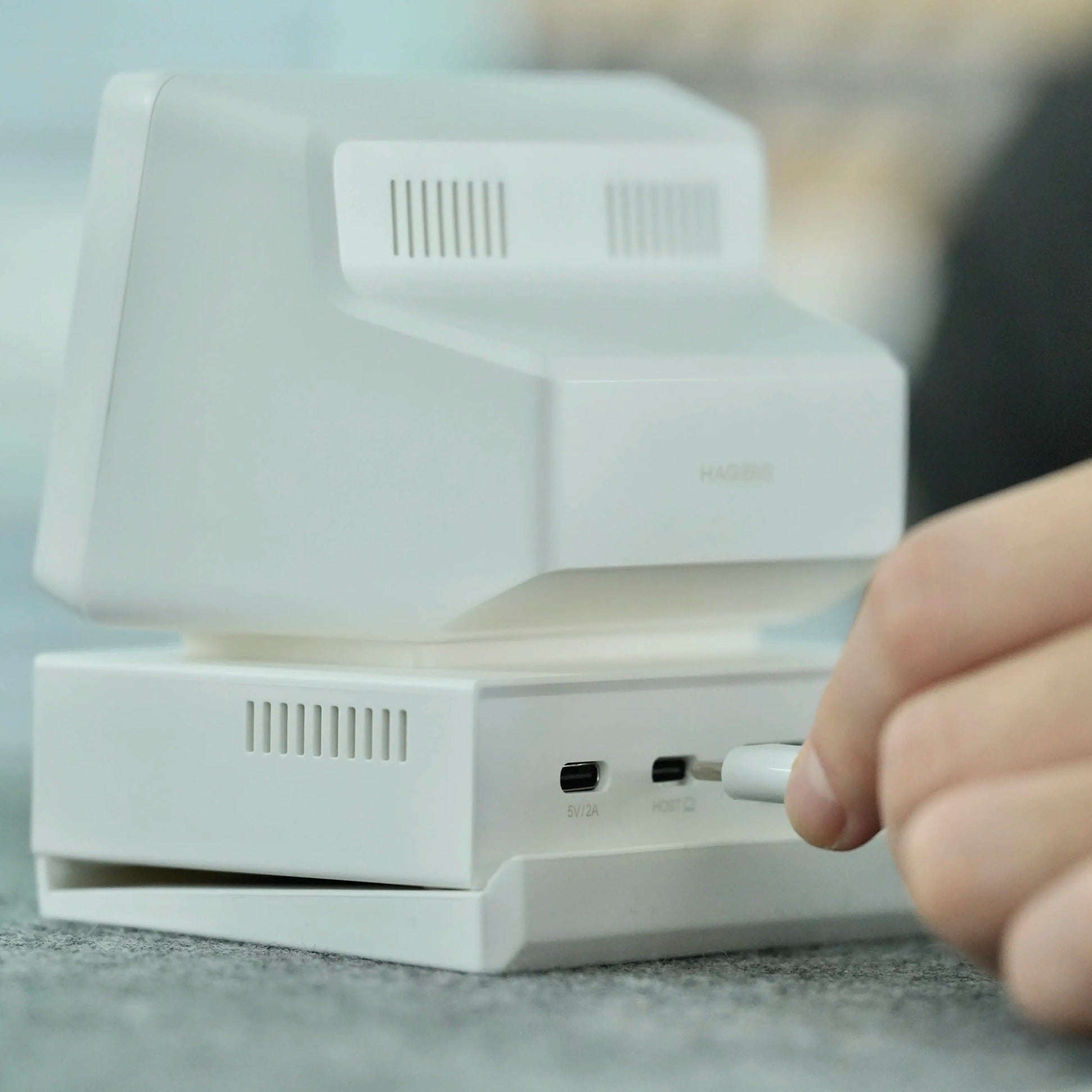 Docking Station Hagibis màn hình mini 3.5 inch IPS AIDA64 - Giám Sát CPU RAM HDD Thời Gian Thực, Hub USB-C Đa Năng Cho Laptop, PC
