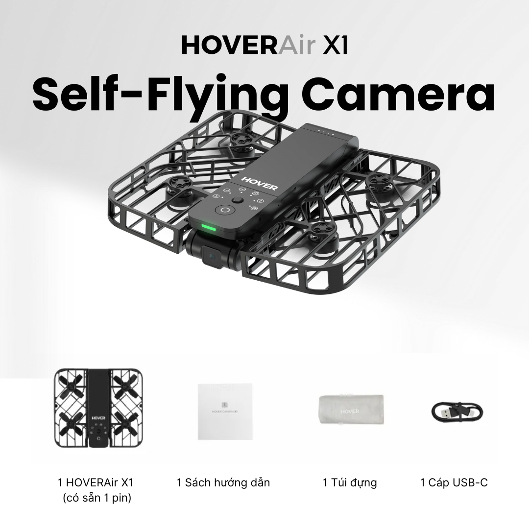 HOVERAir - Flying Action Camera 8K đầu tiên trên thế giới