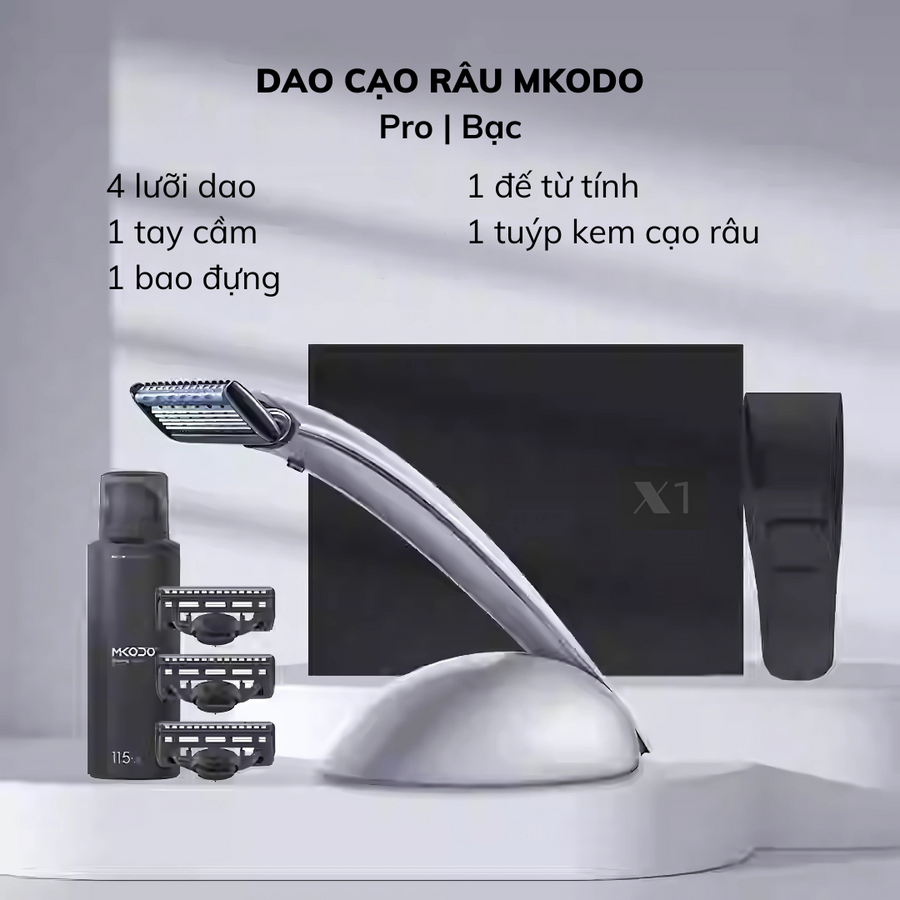 Dao Cạo Râu MKODO X1 Cao Cấp - Sự Lựa Chọn Hoàn Hảo Của Phái Mạnh – Mac ...