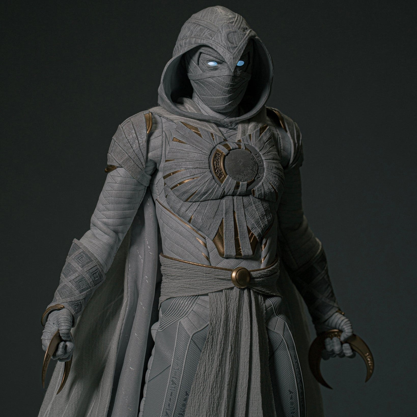 Mô hình 3D DIY HOTTOYS Tỷ Lệ 1/6 Moon Knight TMS075 – Mac Setups