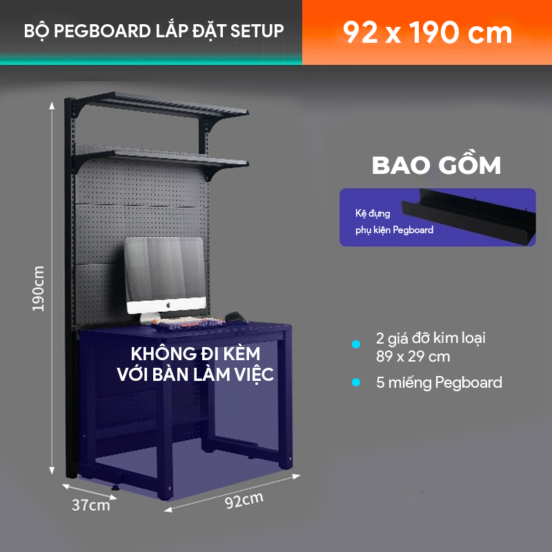 Kệ Module Kệ Module Pegboard 9Space - Đa năng, linh động dễ dàng tháo lắp – Mac ...