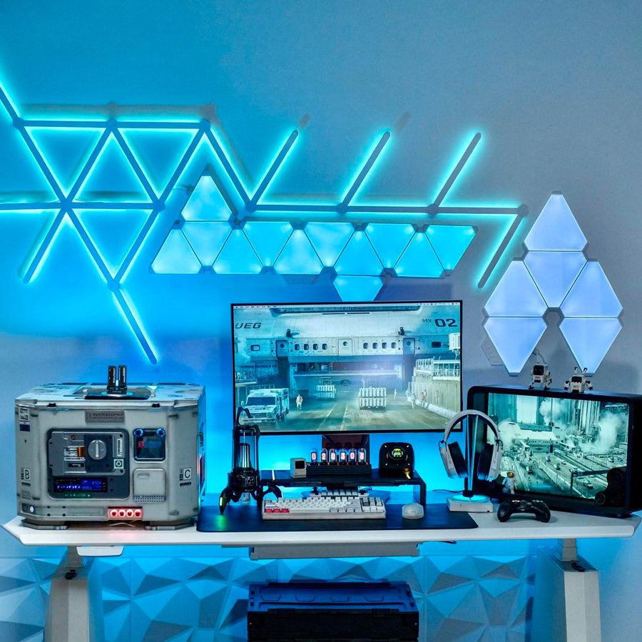 Đèn Trang Trí Lắp Ghép RGB NID-Light Route - Ánh Sáng Đa Sắc – Mac Setups