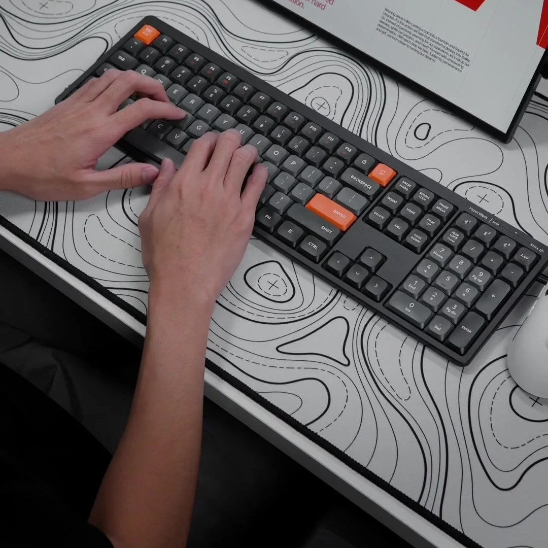 Bàn phím không dây HyperWork SilentKey | TS01 - Giải pháp gọn nhẹ, tối ...