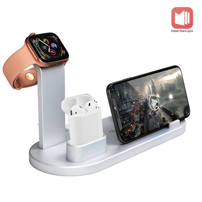Hub sạc thông minh apple watch, iphone, airpods, sạc có dây và không dây